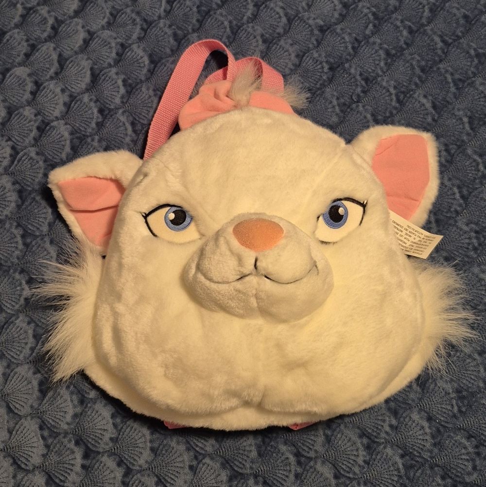 Marie Aristocats Plushie Backpack